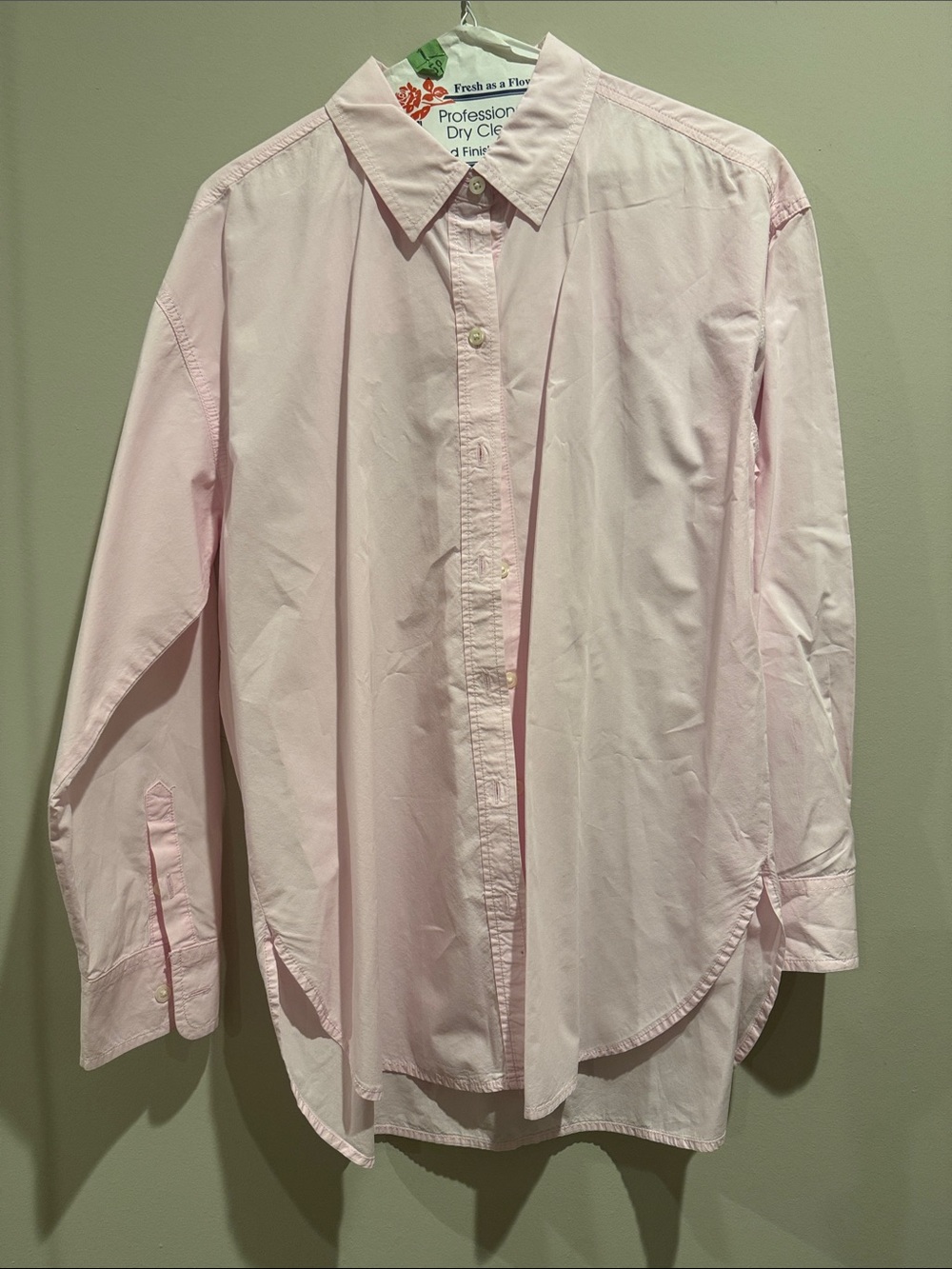 Universal Threads Classic Men's Light Pink Button-Down Shirt SZ S new cond